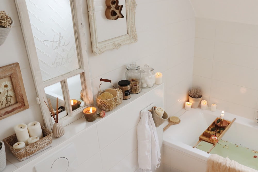 Inspirații: Baie, Stil rustic