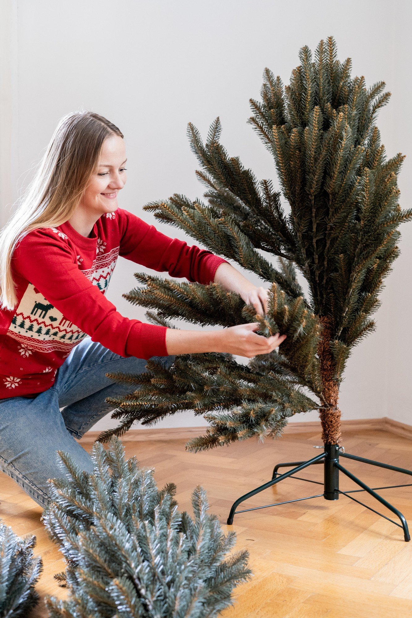 2. Se îndreaptă toate ramurile.