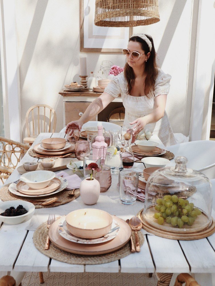 Inspirații: Zonă de dining, Stil romantic