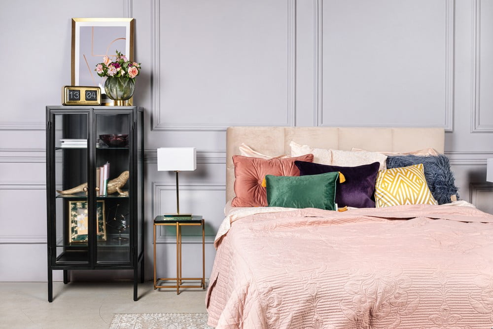 Inspirații: Stil glamour, Dormitor