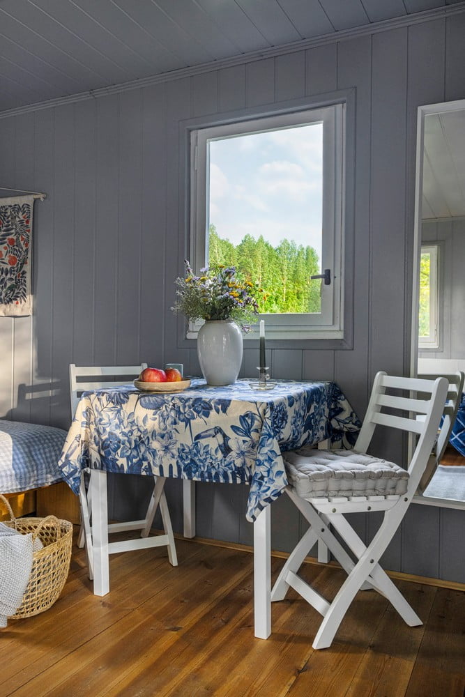 Inspirații: Stil rustic, Zonă de dining, Textile