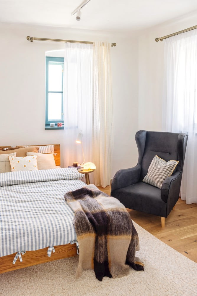 Inspirații: Dormitor, Stil rustic