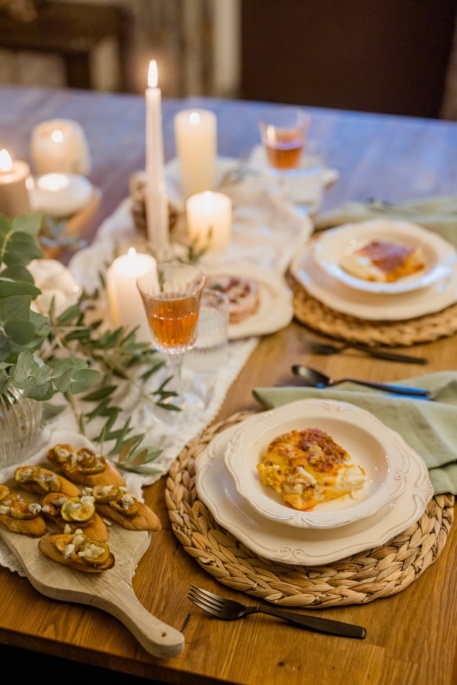 Inspirații: Crăciun, Zonă de dining, Stil rustic