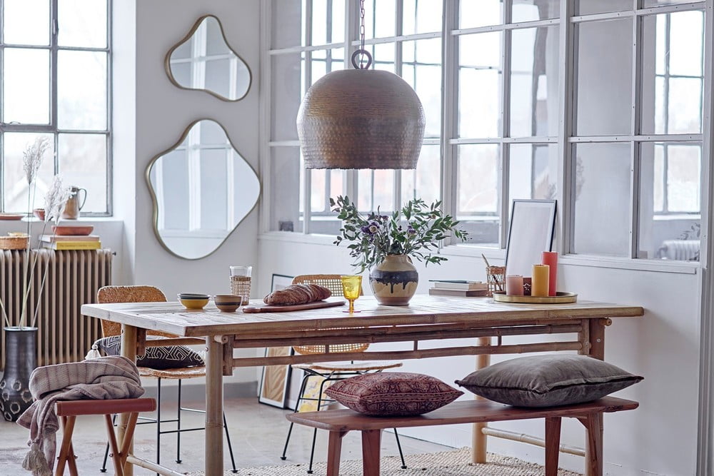 Inspirații: Stil boho, Decorațiuni, Zonă de dining