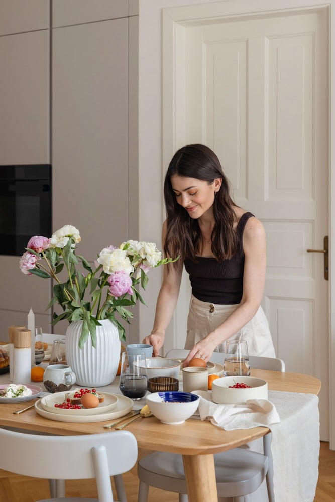 Inspirații: Zonă de dining, Stil scandinav, Stil romantic