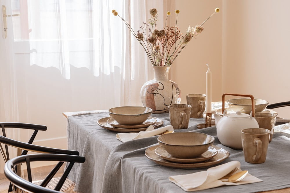 Inspirații: Stil boho, Zonă de dining