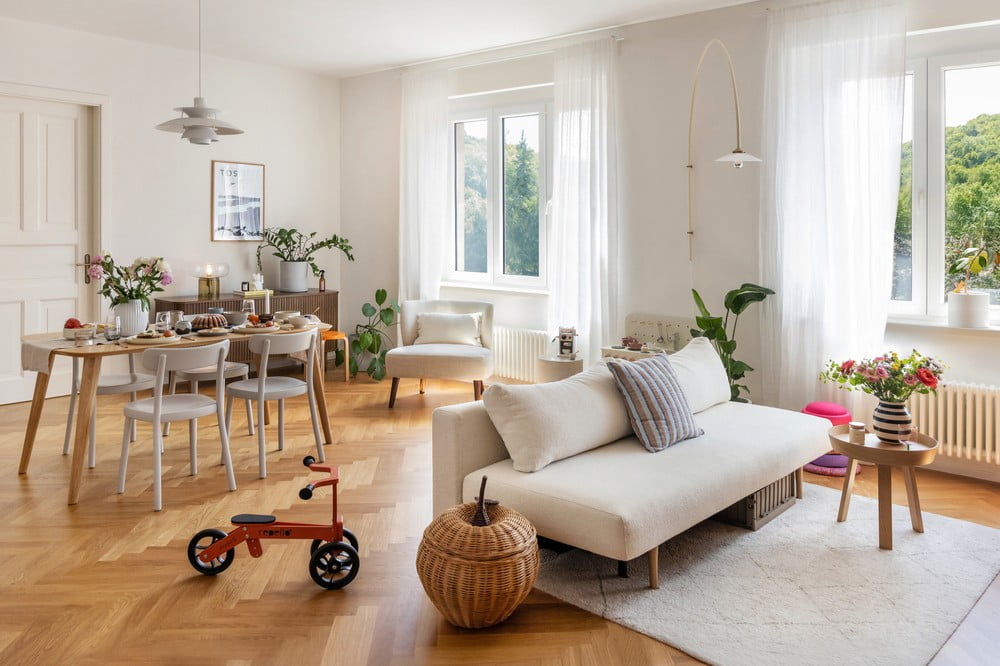 Inspirații: Sufragerie, Zonă de dining, Stil scandinav