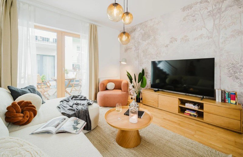 Sitlul japandi într-un apartament tip loft