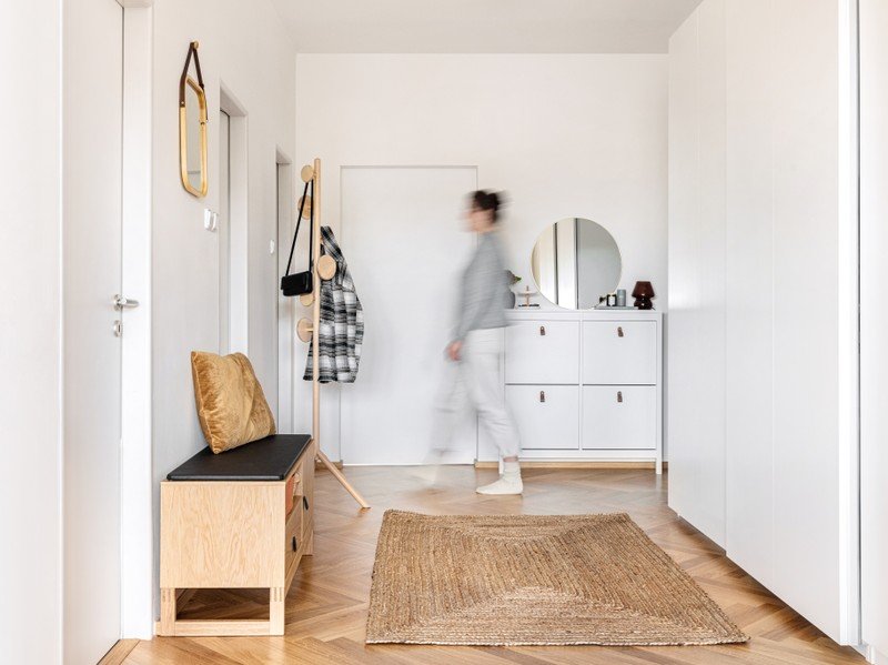 Inspirații: Hol și dressing