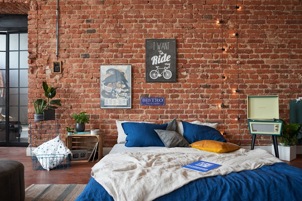 Inspirații: Dormitor, Stil industrial