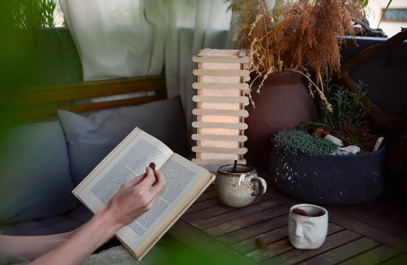 DIY: felinar de hârtie în stil japonez