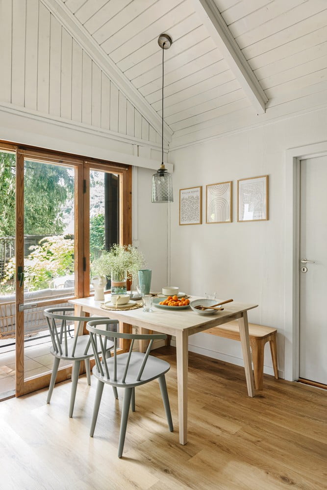 Inspirații: Bucătărie și zona de dining, Zonă de dining, Casa de vacanță