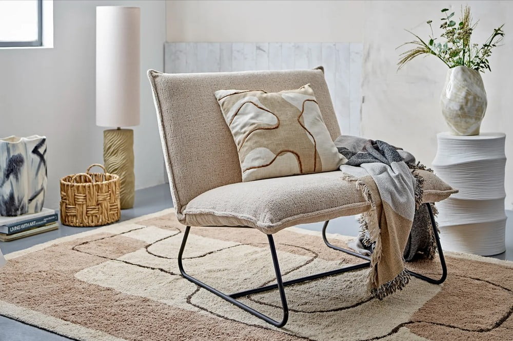 Inspirații: Stil boho, Sufragerie, Textile