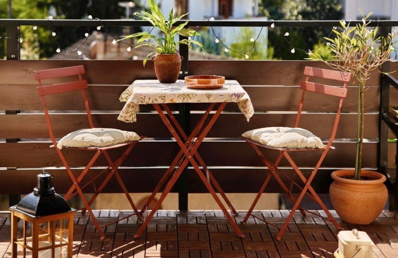 Balcon mic: idei și stiluri de amenajare