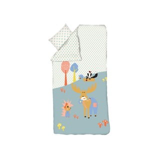 Lenjerii de pat din bumbac satinat pentru copii