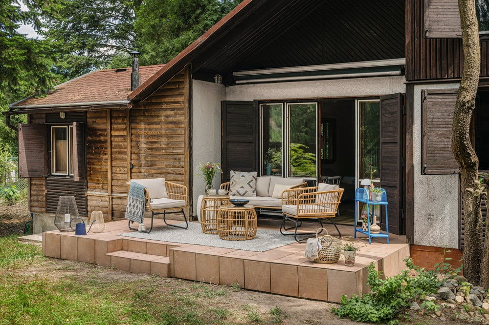 Inspirații: Casa de vacanță, Balcon și terasă, Grădină