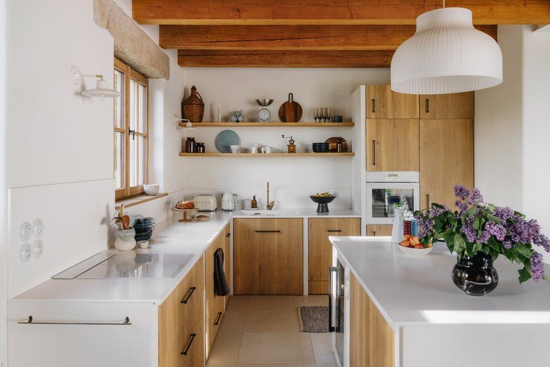 Inspirații: Bucătărie și zona de dining, Stil rustic
