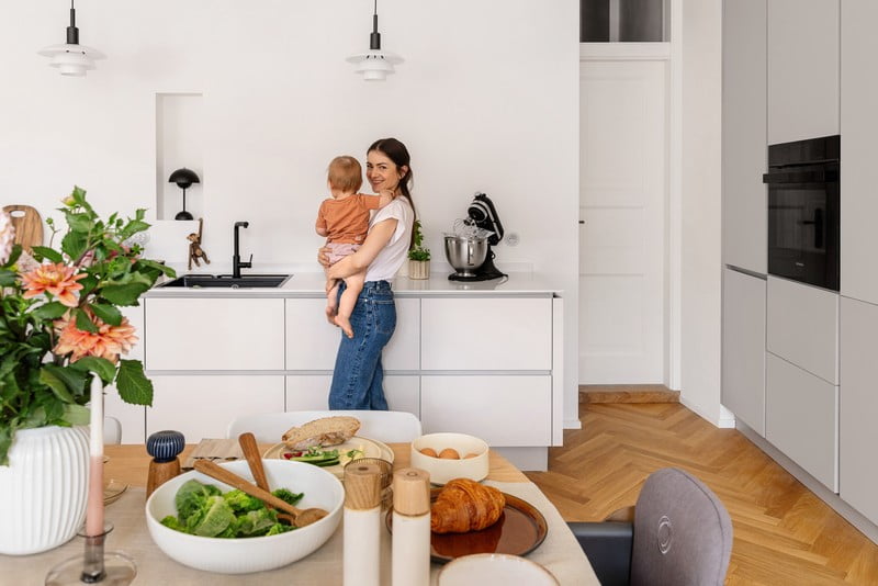 Inspirații: Bucătărie și zona de dining, Stil scandinav