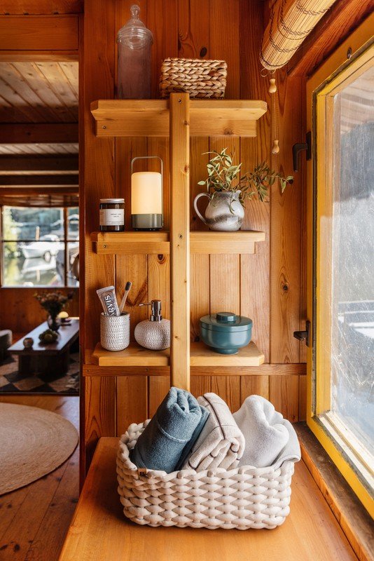 Inspirație: Baie, Stil rustic
