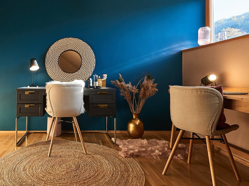 Inspirații: Stil glamour, Birou