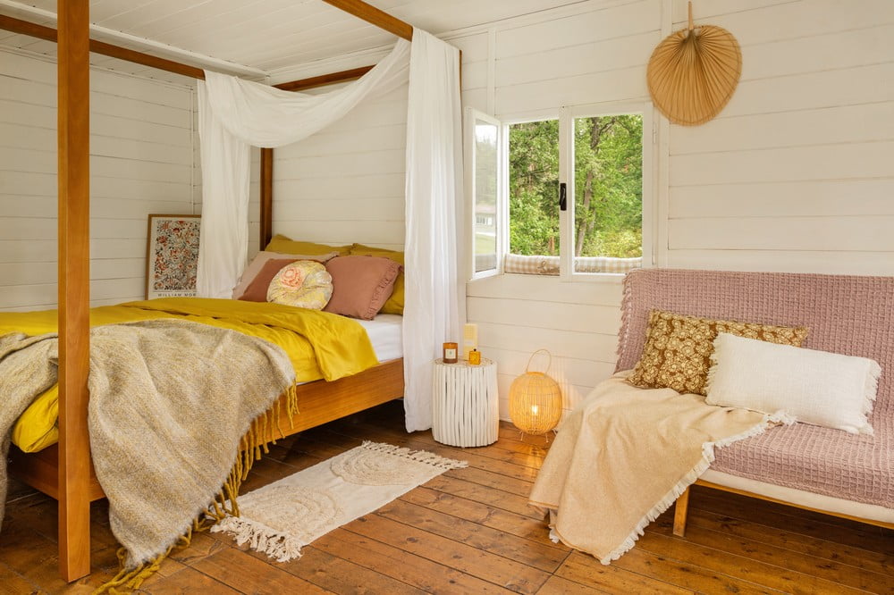 Inspirații: Stil rustic, Dormitor