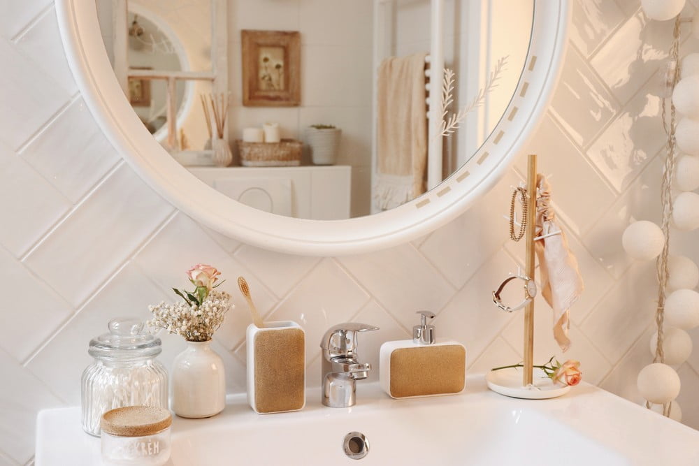 Inspirații: Baie, Stil rustic