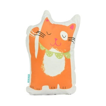 Pernă din bumbac moshi moshi cat & mouse, 40 x 30 cm