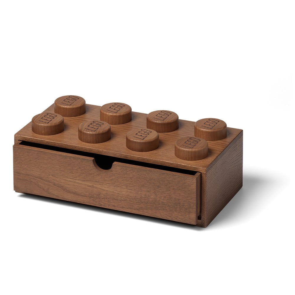 Cutie De Depozitare Din Lemn De Stejar Pentru Copii LEGO® Wood