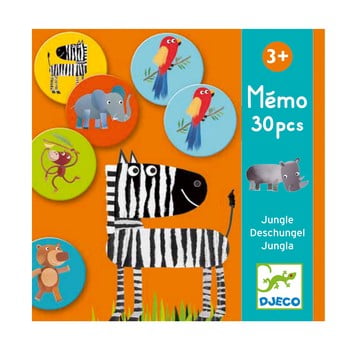 Joc de memorie djeco memo jungle