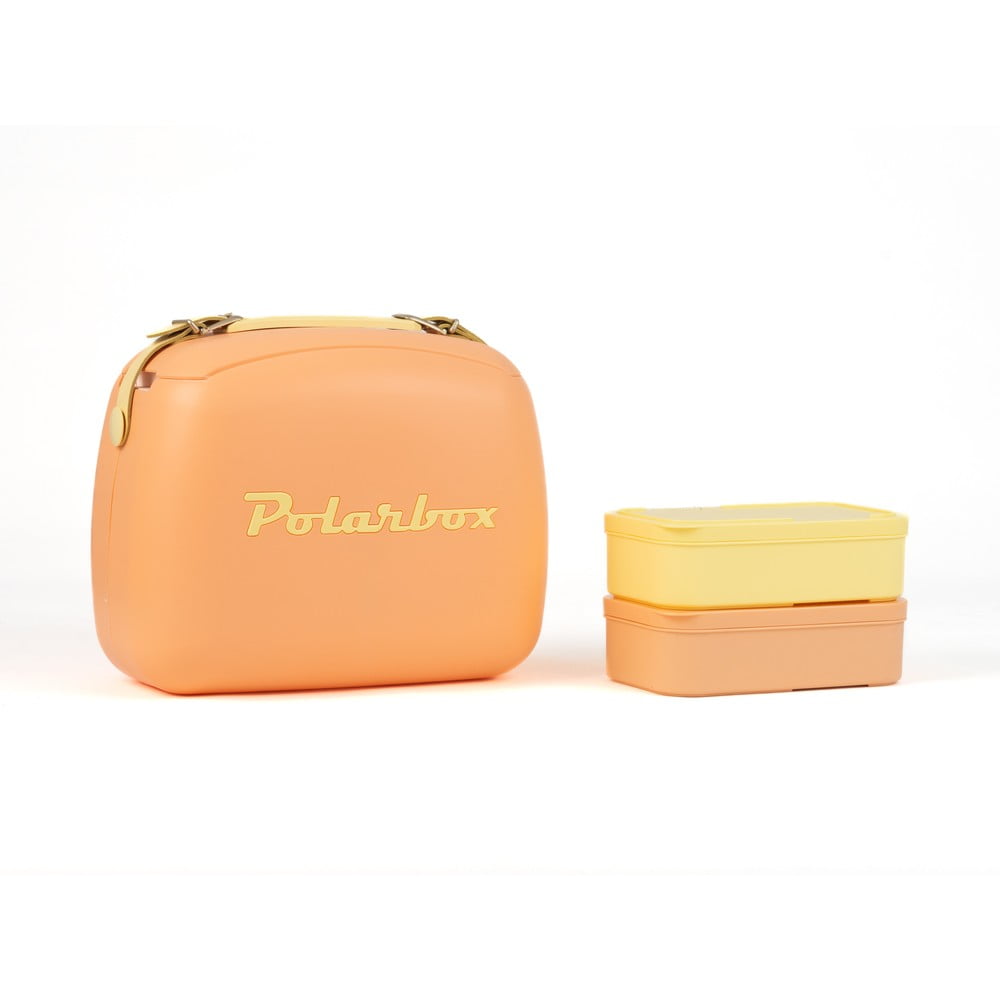 Cutie termoizolantă portocalie 6 l Pop – Polarbox
