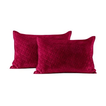 Set 2 fețe de pernă ameliahome laila, 70 x 50 cm, roșu