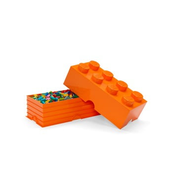 Cutie depozitare LEGO®, portocaliu bonami.ro