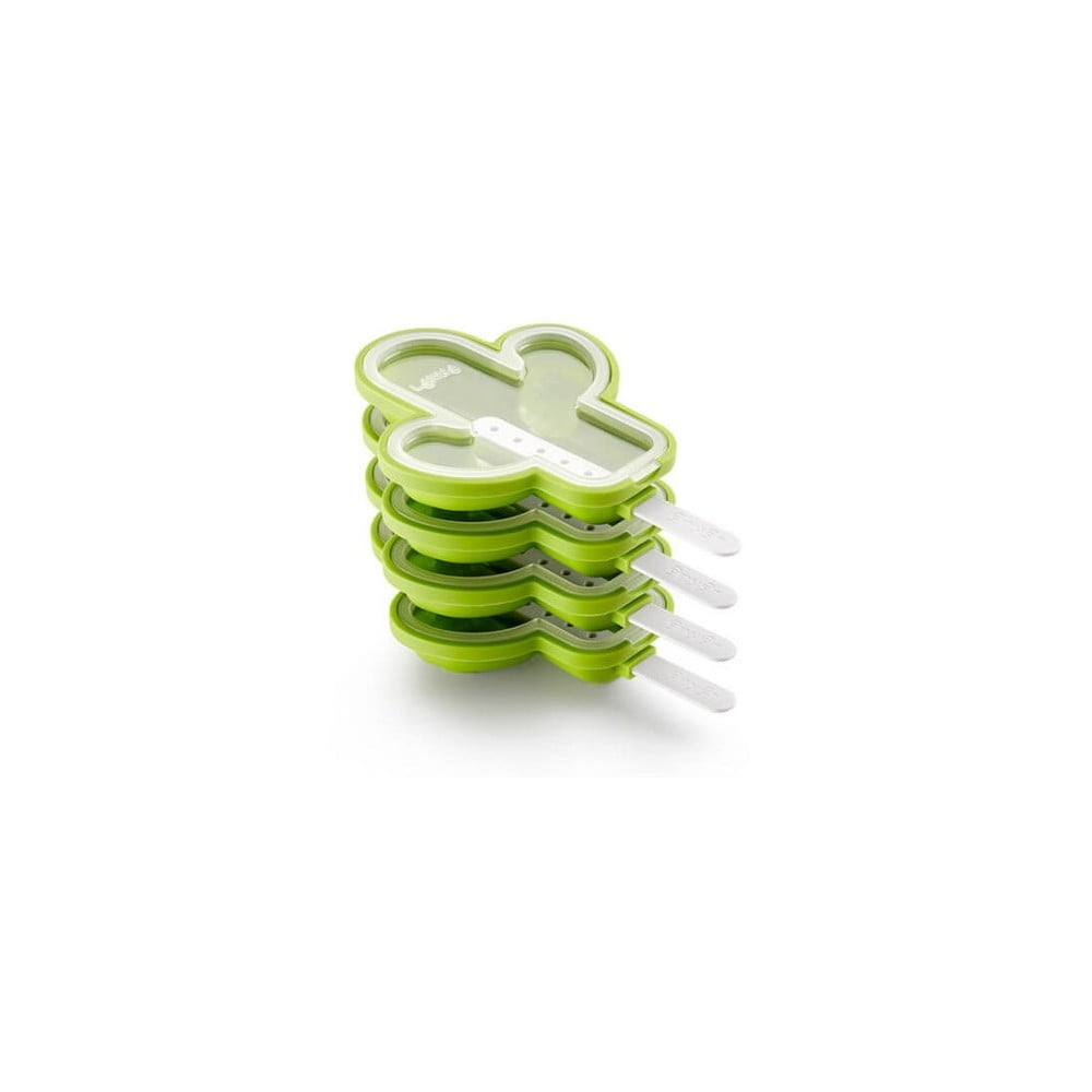Set 4 forme din silicon pentru înghețată în formă de cactus Lékué, verde bonami.ro imagine 2022