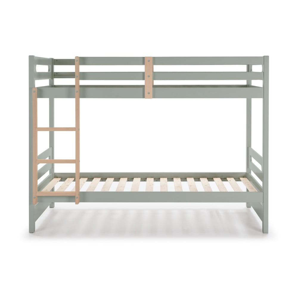 Pat pentru copii verde deschis 90x190 cm sami – marckeric