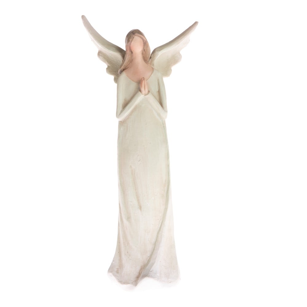 Statuetă decorativă Dakls Praying Angel, înălțime 14,5 cm, bej bonami.ro imagine 2022