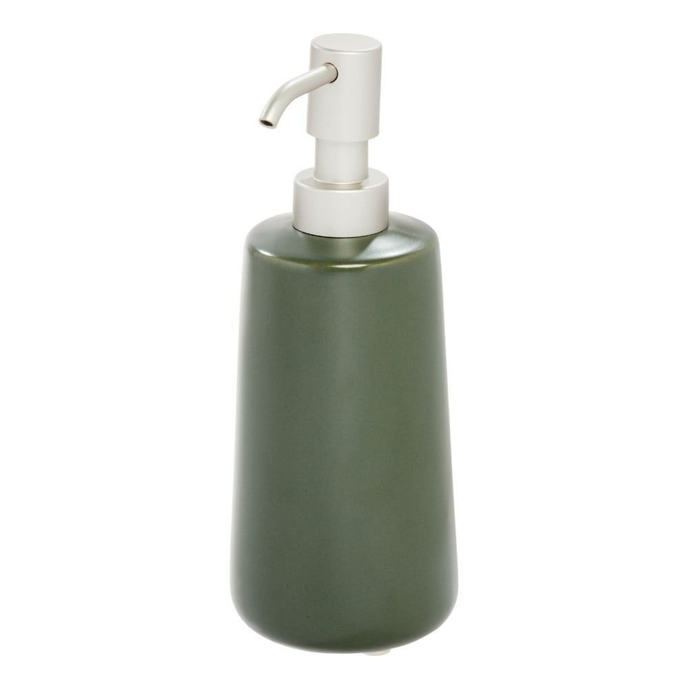 Dispenser de săpun din ceramică iDesign Eco Vanity, verde bonami.ro imagine 2022