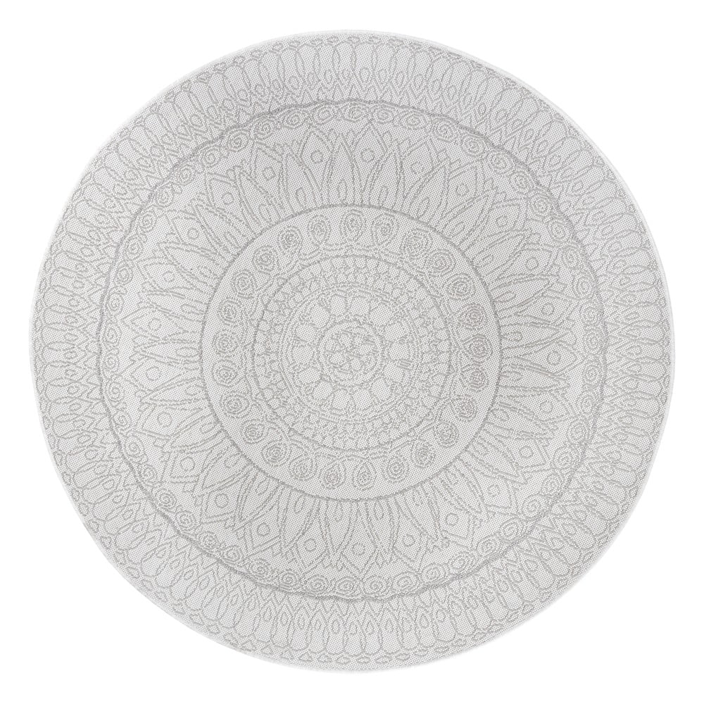 Covor gri deschis rotund ø 120 cm Spirit – Hanse Home Covoare