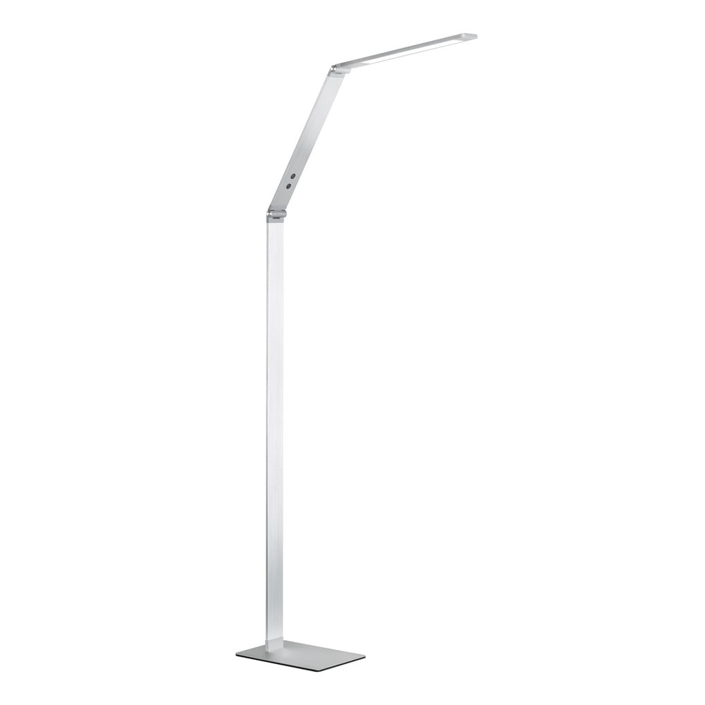 Lampadar argintiu LED cu intensitate reglabilă (înălțime 133 cm) Geri – Fischer & Honsel