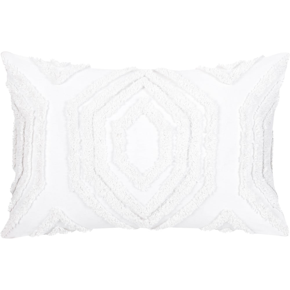 Față de pernă decorativă din bumbac westwing collection faye, 40 x 60 cm, alb