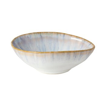 Bol din gresie ceramică costa nova brisa, ⌀ 10 cm, margine bej - alb