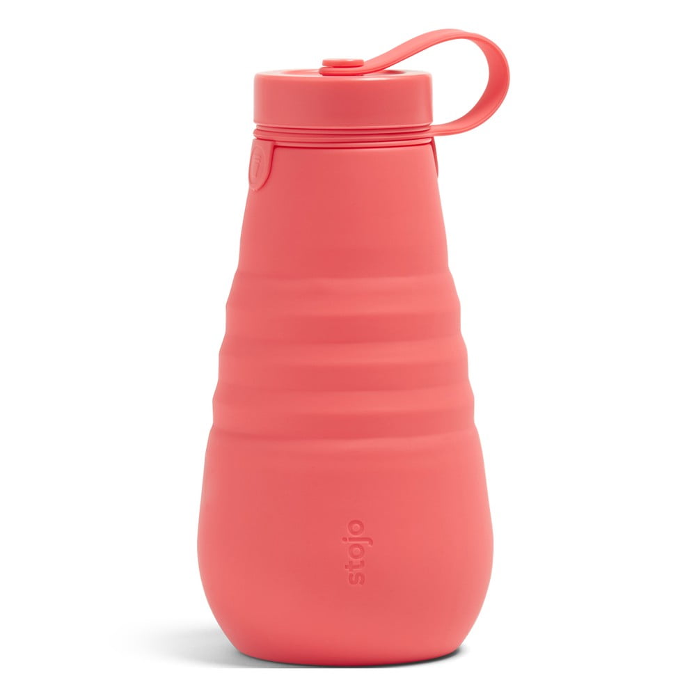 Sticlă pliabilă Stojo Bottle Coral, 590 ml, portocaliu bonami.ro imagine 2022
