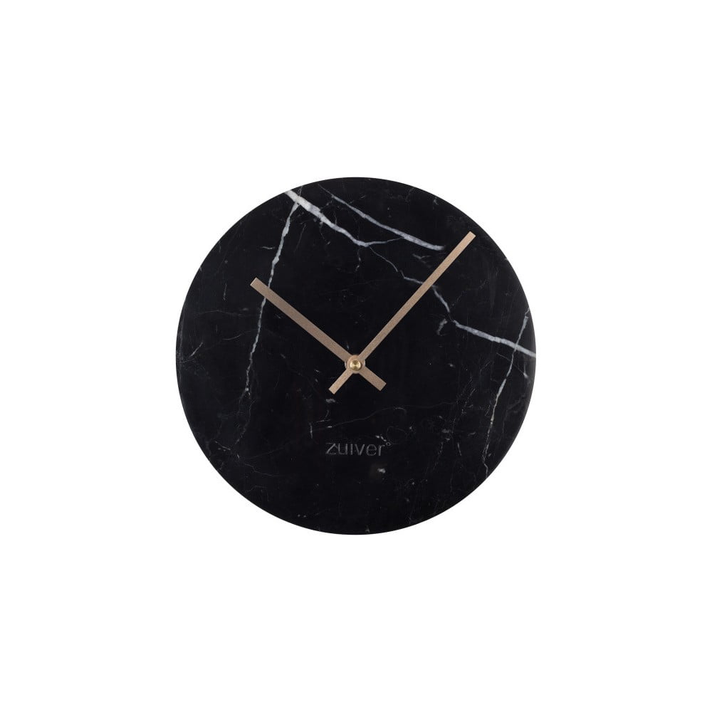 Ceas de perete din marmură Zuiver Marble Time, negru bonami.ro imagine 2022