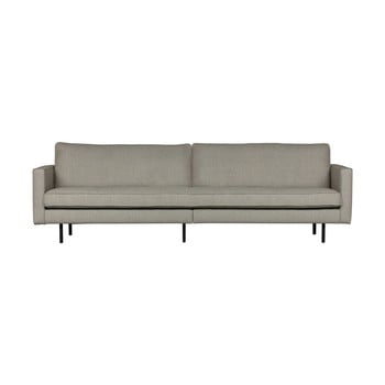 Canapea bepurehome rodeo, 277 cm, gri deschis