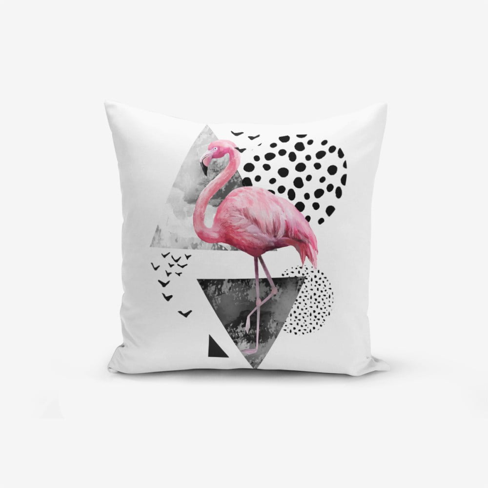 Față de pernă Minimalist Cushion Covers Martı Flamingo, 45 x 45 cm bonami.ro imagine noua