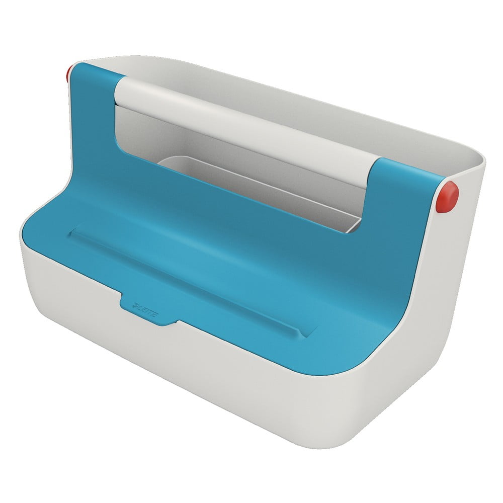 Cutie portabilă cu organizator Leitz Cosy, albastru bonami.ro imagine 2022