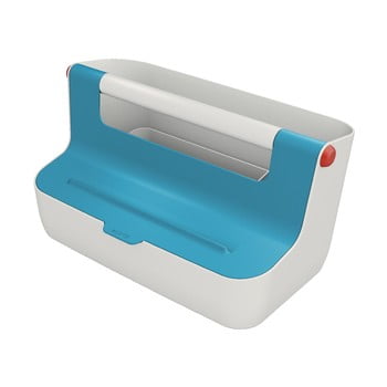 Cutie portabilă cu organizator leitz cosy, albastru