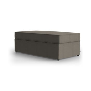 Banchetă extensibilă tapițată my pop design brady, 130 cm, maro