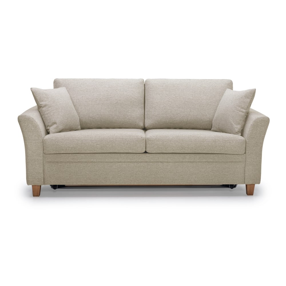 Canapea bej extensibilă 190 cm Sonia – Scandic 190 imagine noua