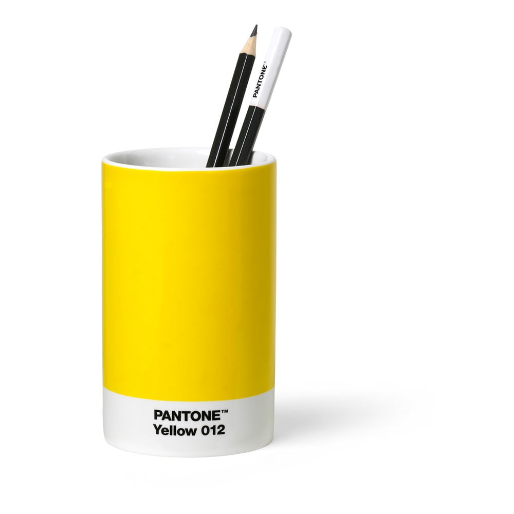 Suport din ceramică pentru pixuri și creioane Pantone, galben bonami.ro imagine 2022