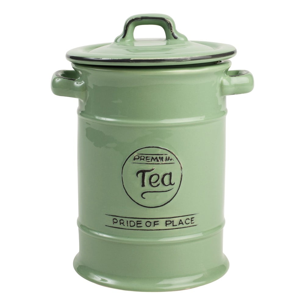 Doză ceramică pentru ceai T&G Woodware Pride of Place, verde bonami.ro imagine 2022